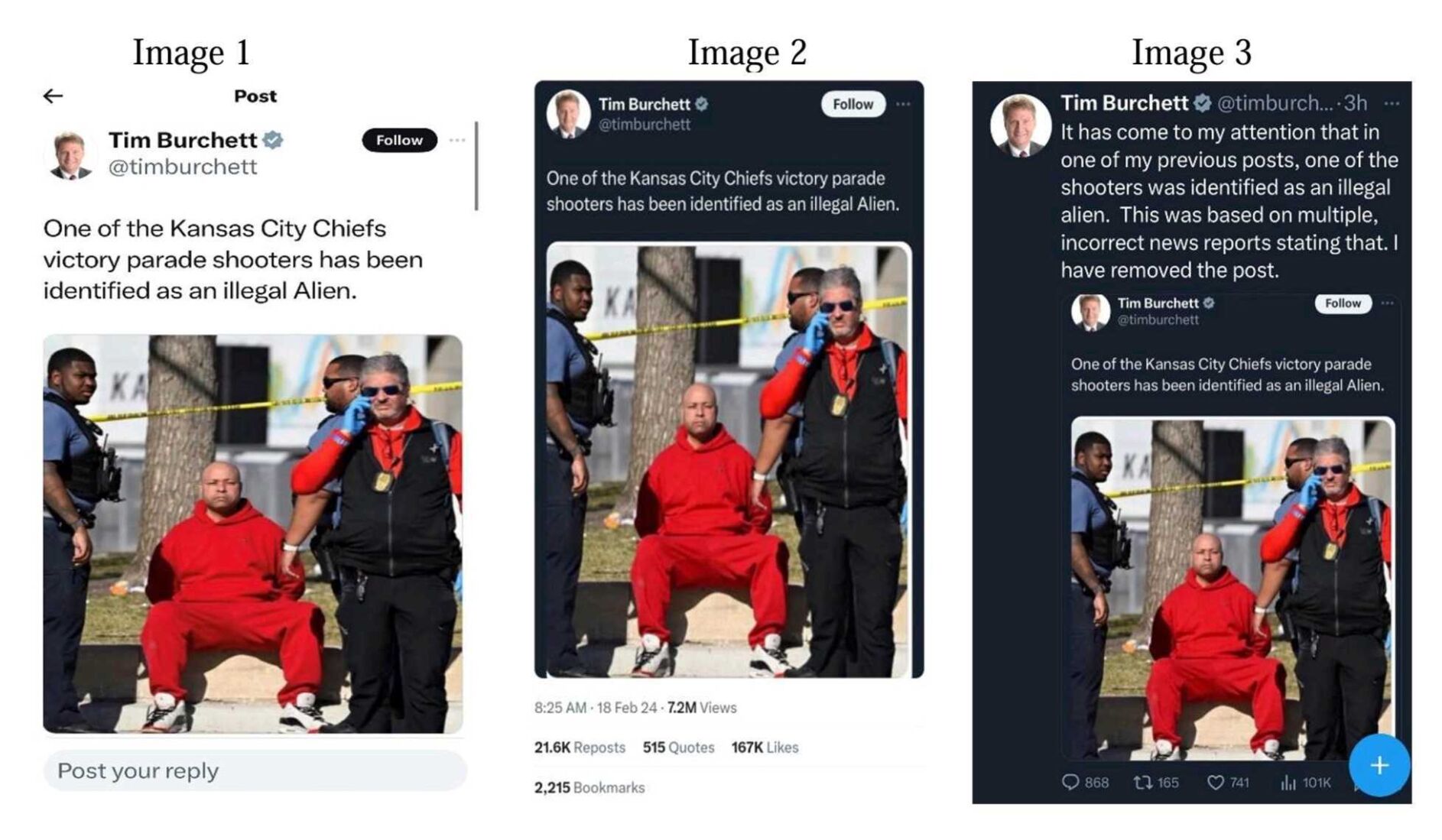 Burchett tweets